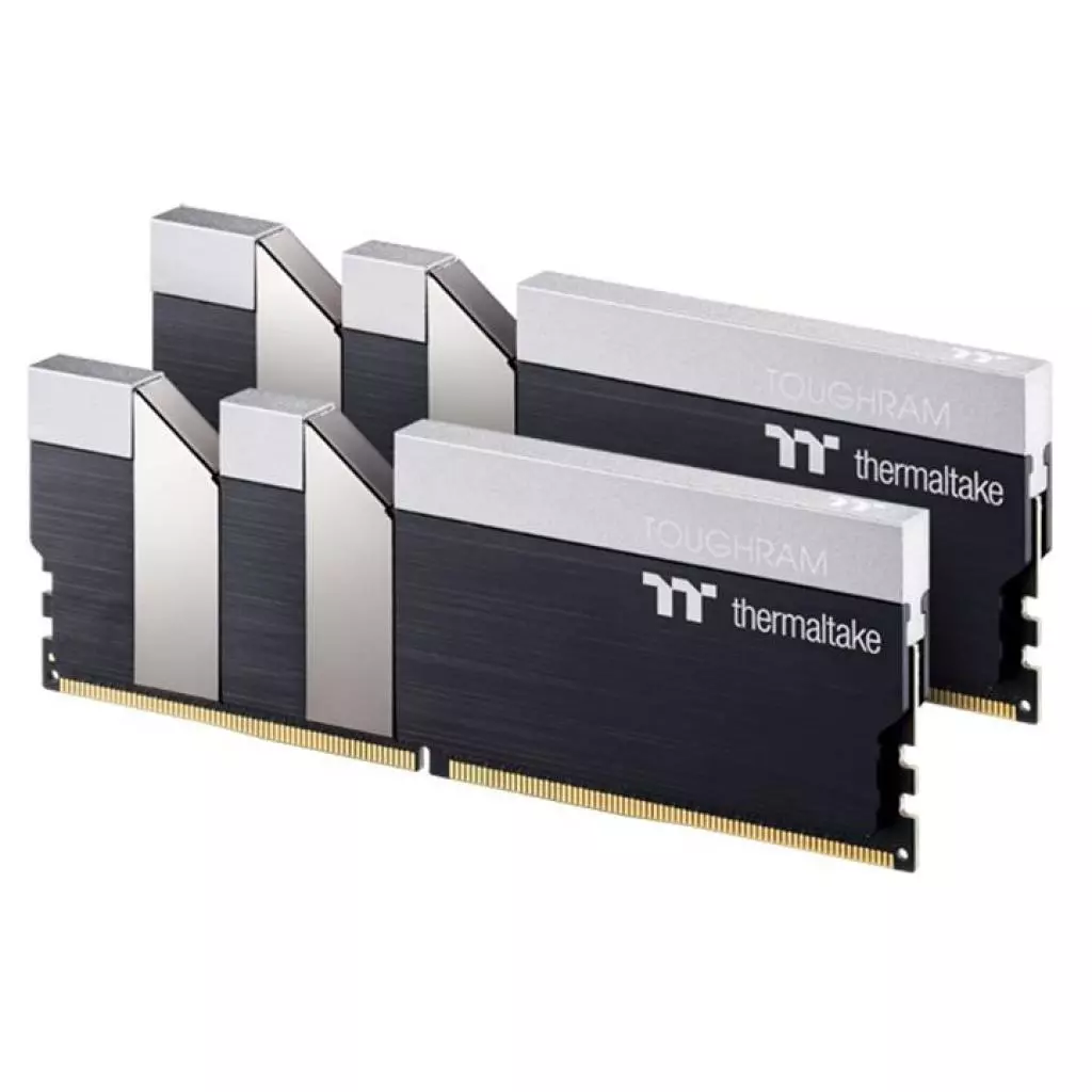 Модуль памяти для компьютера DDR4 16GB (2x8GB) 4000 MHz Toughram Black ThermalTake (R017D408GX2-4000C19A) - 4