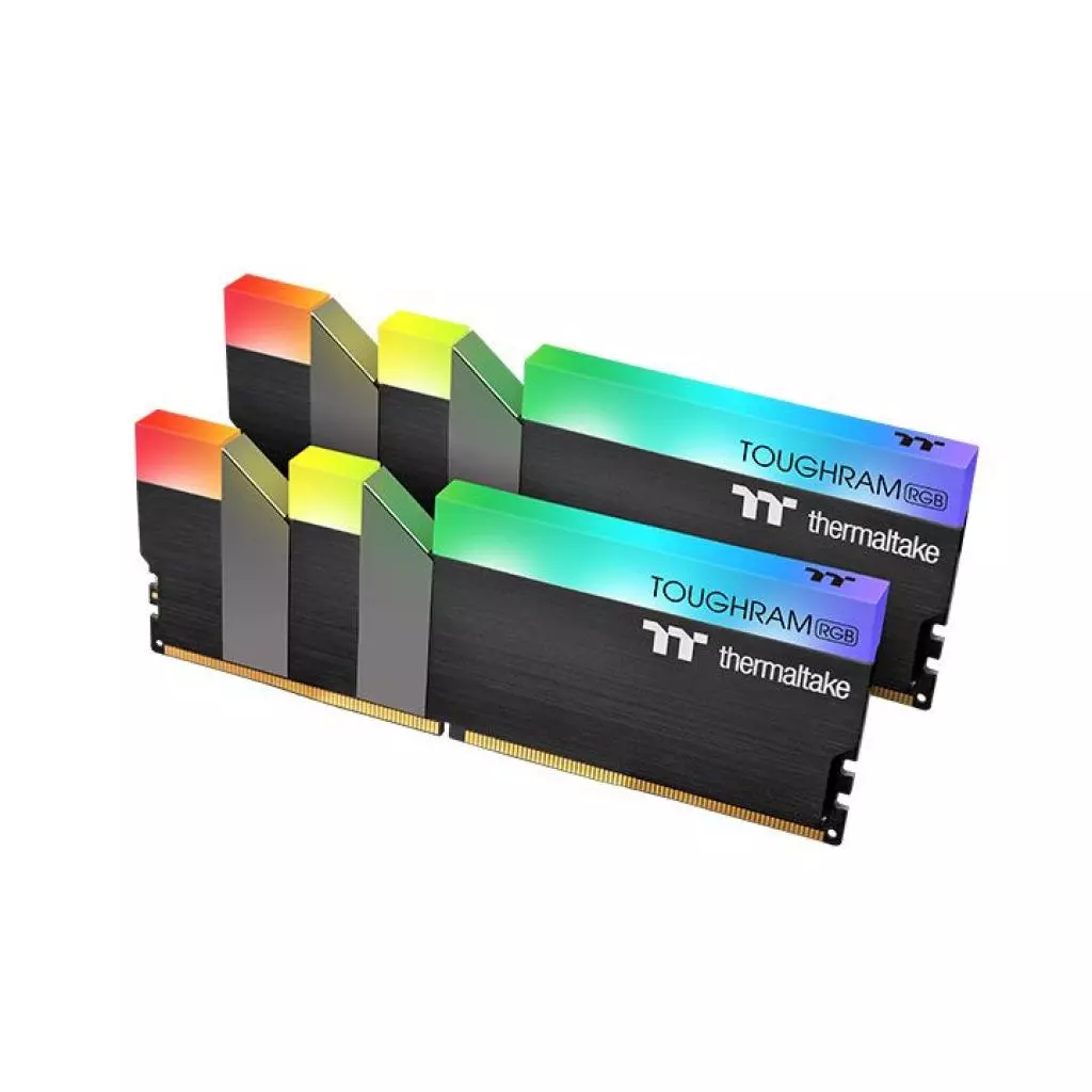 Модуль памяти для компьютера DDR4 16GB (2x8GB) 4000 MHz Toughram Black RGB ThermalTake (R009D408GX2-4000C19A) - 5