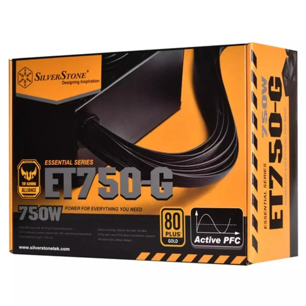 Блок питания Silver Stone 750W STRIDER ET750-G (SST-ET750-G) - 7