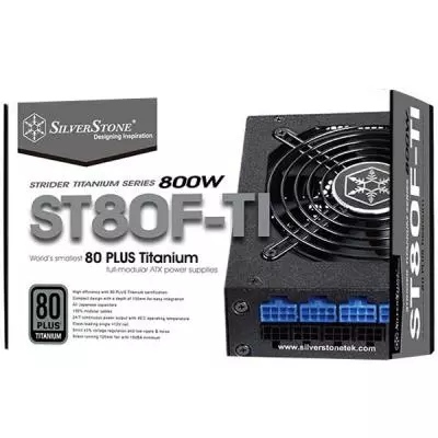 Блок питания Silver Stone 800W STRIDER ST80F-TI (SST-ST80F-TI) - 8 Блок питания Silver Stone 800W STRIDER ST80F-TI (SST-ST80F-TI) - 8