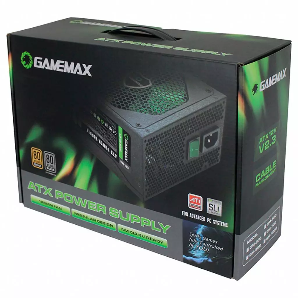 Блок питания Gamemax 600W (GM-600-WHITE) - 5