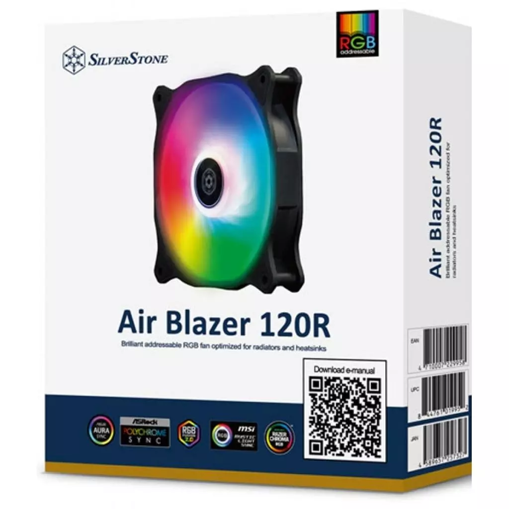 Кулер для корпуса Silver Stone SST-AB120R-ARGB - 5 Кулер для корпуса Silver Stone SST-AB120R-ARGB - 5