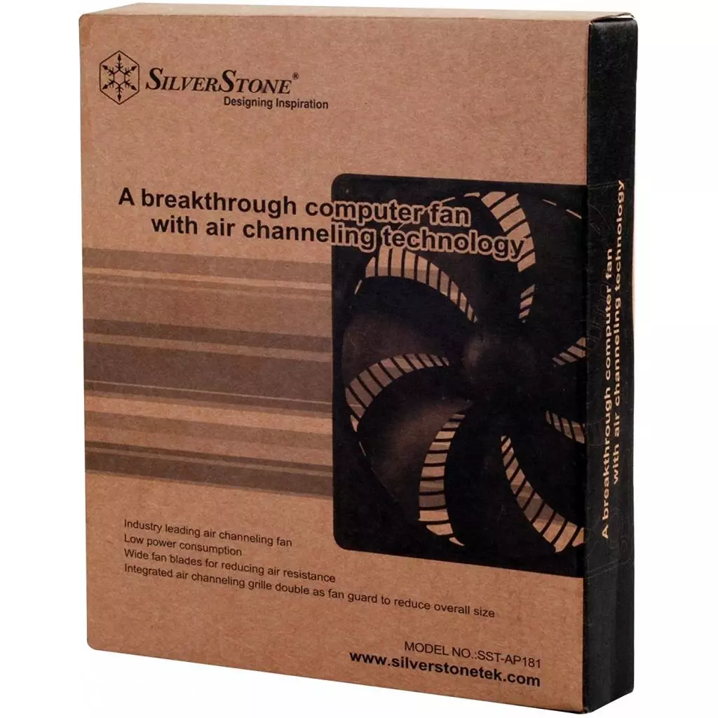 Кулер для корпуса Silver Stone Air Penetrator AP181 (SST-AP181) - 4