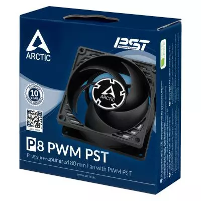 Кулер для корпуса Arctic P8 PWM PST Black (ACFAN00150A) - 5