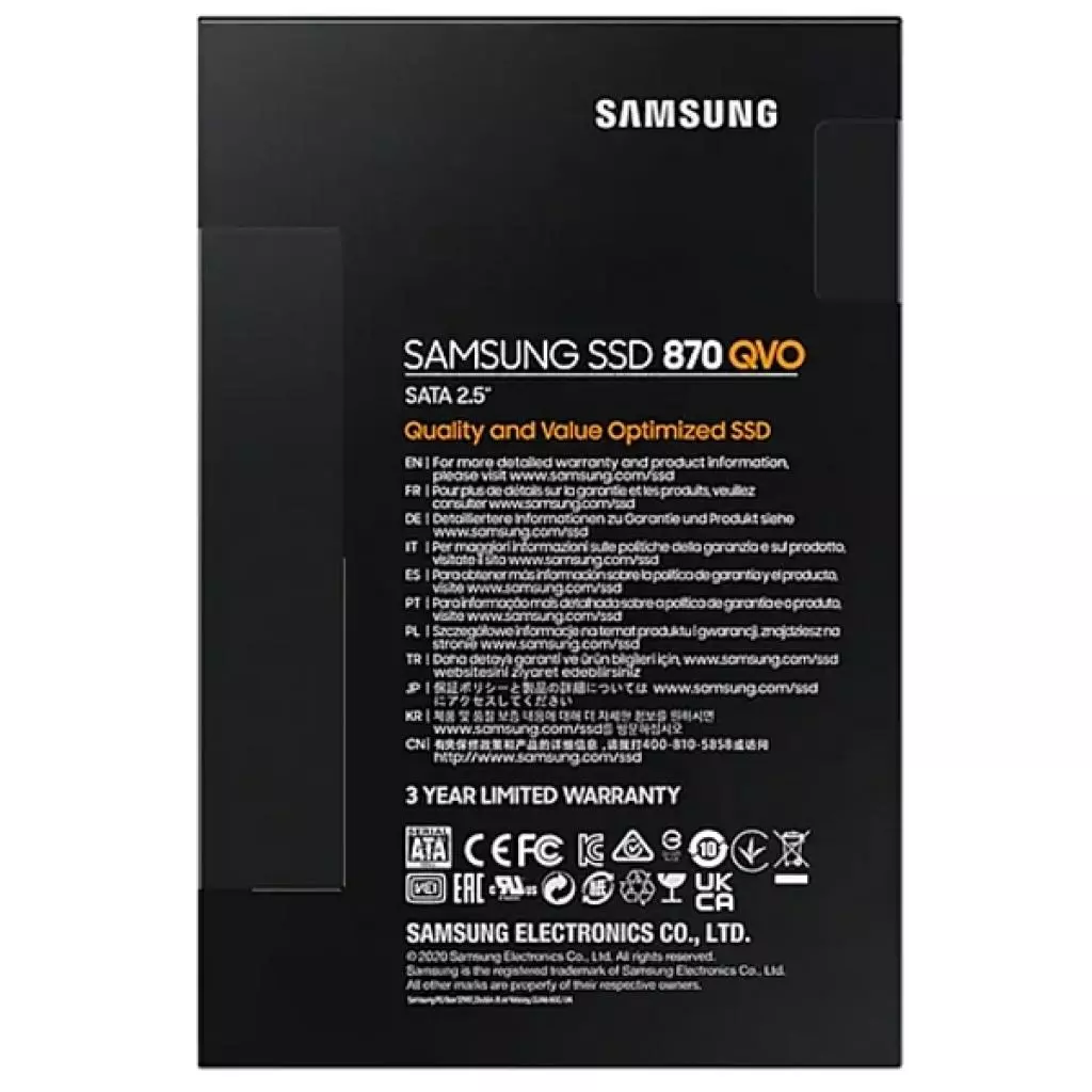 Накопитель SSD 2.5" 1TB Samsung (MZ-77Q1T0BW) - 6 Накопитель SSD 2.5" 1TB Samsung (MZ-77Q1T0BW) - 6