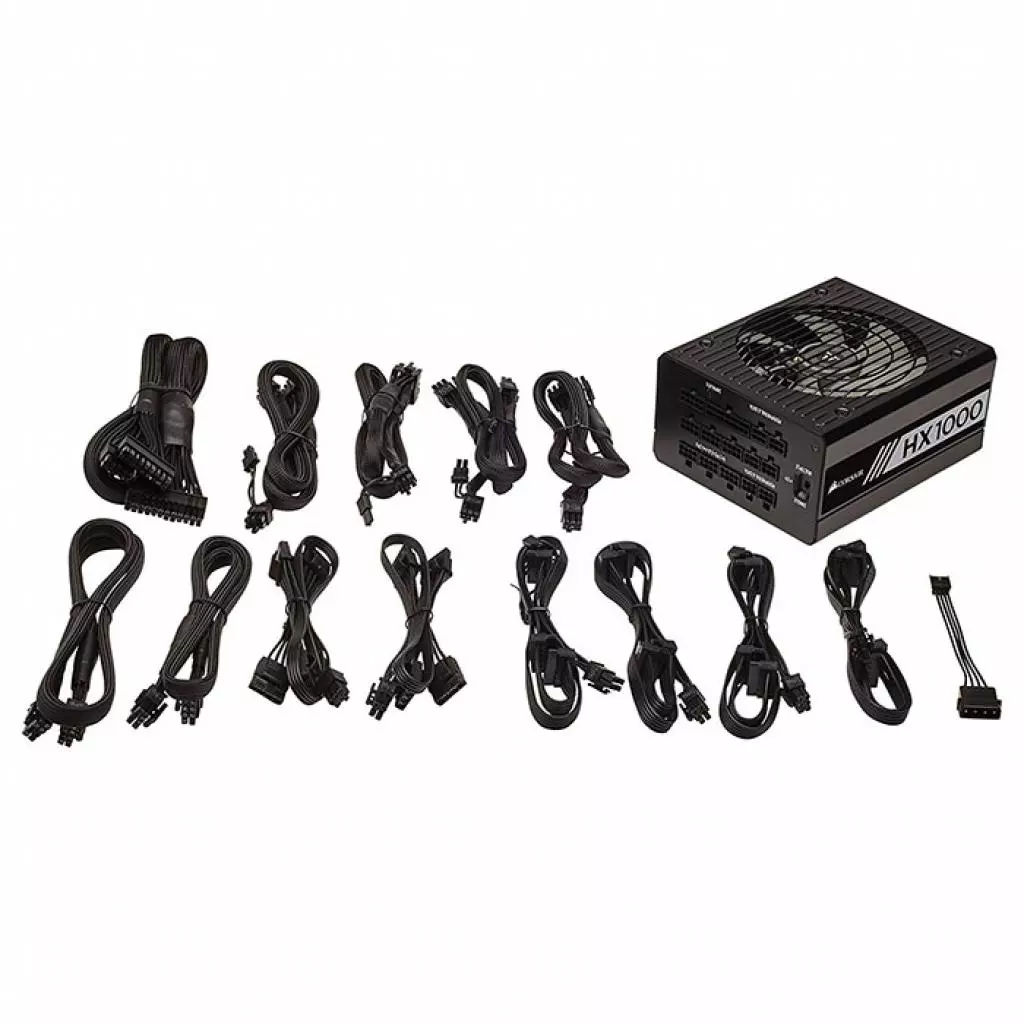 Блок питания Corsair 1000W HX1000 (CP-9020139-EU) - 4