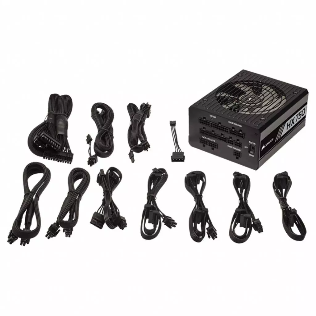 Блок питания Corsair 750W HX750 (CP-9020137-EU) - 5