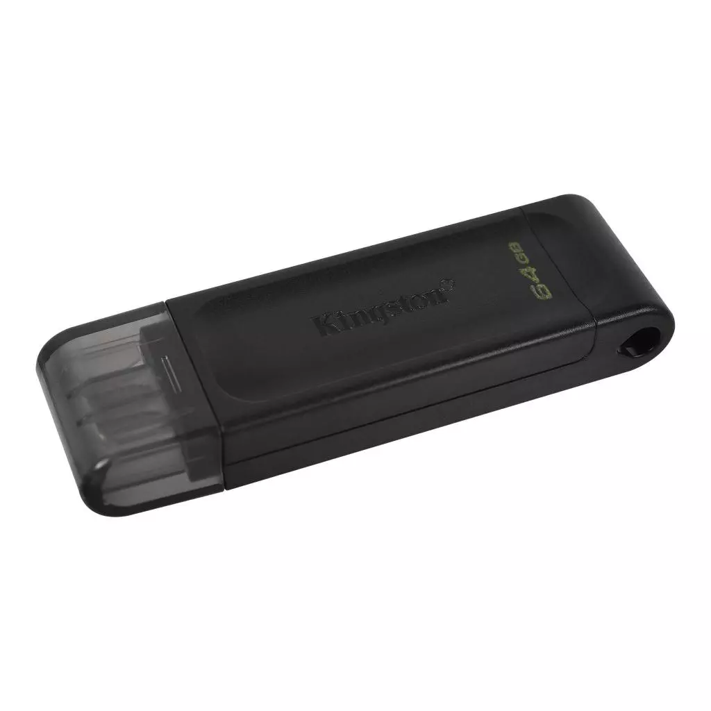 USB флеш накопитель Kingston 64GB DataTraveler 70 USB 3.2 / Type-C (DT70/64GB) - 1