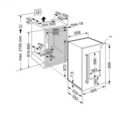 Холодильник Liebherr EWTdf 1653 - 3