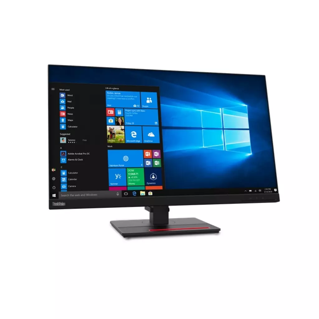 Монитор Lenovo ThinkVision T27q-20 WQHD (61EDGAT2UA) - 1