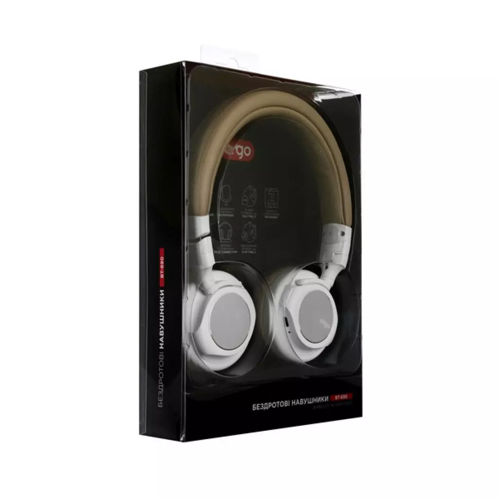 Наушники Ergo BT-690 White - 4