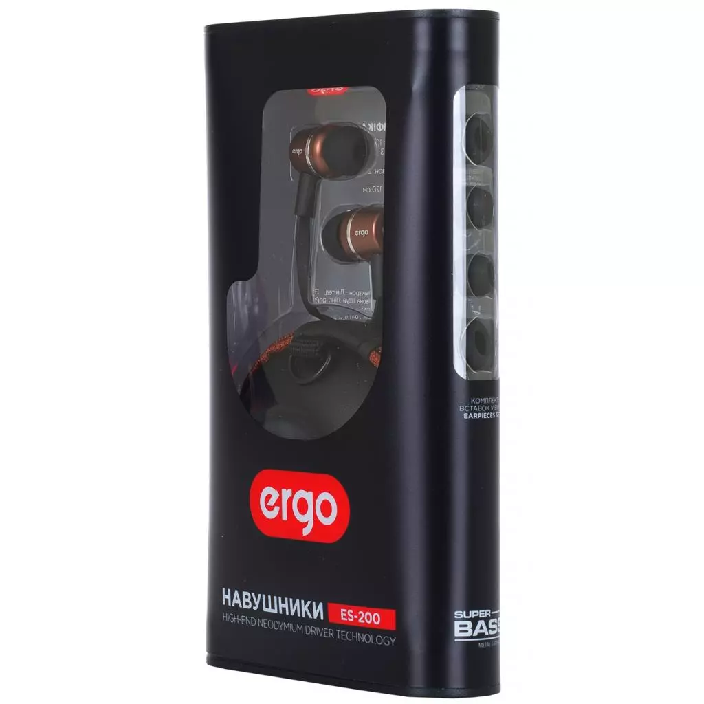 Наушники Ergo ES-200 Bronze - 6 Наушники Ergo ES-200 Bronze - 6