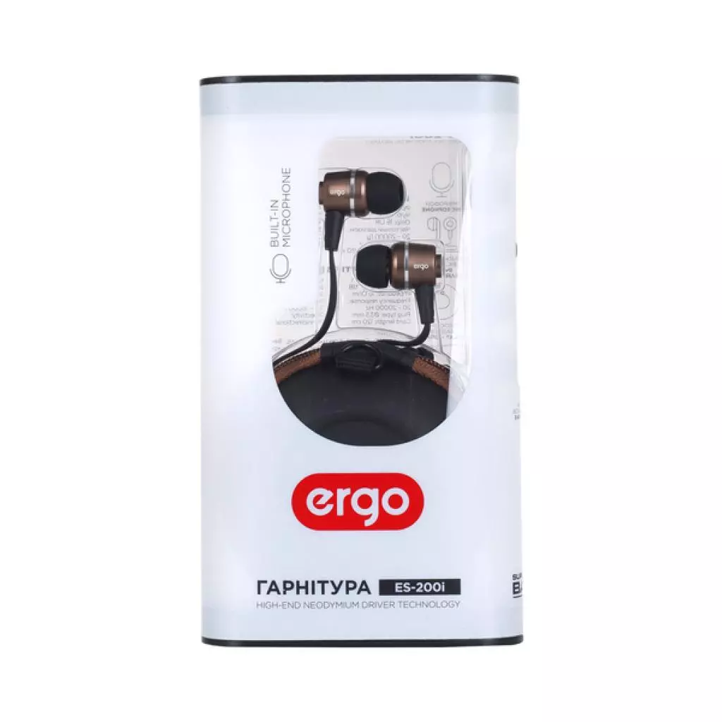 Наушники Ergo ES-200i Bronze - 5