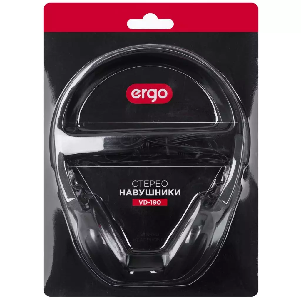 Наушники Ergo VD-190 Black (VD-190) - 5