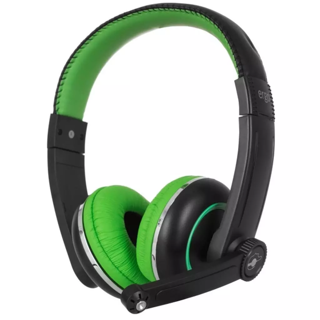 Наушники Ergo VM-280 Green - 2 Наушники Ergo VM-280 Green - 2