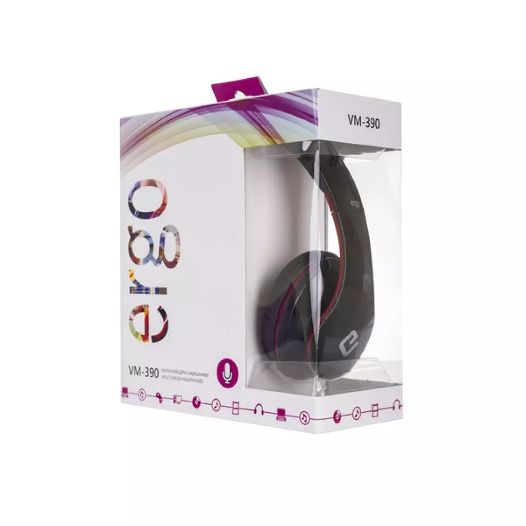 Наушники Ergo VM-390 Red - 2