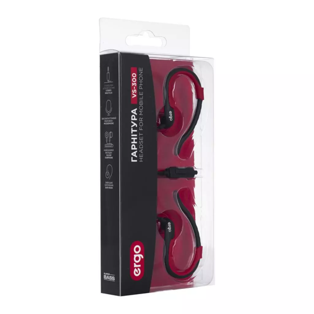 Наушники Ergo VS-300 Red (SI300R) - 2