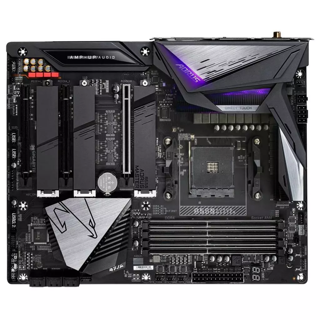 Материнская плата GIGABYTE B550 AORUS MASTER - 1