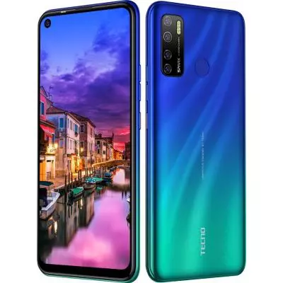 Мобильный телефон Tecno KD7 (Spark 5 Pro 4/128Gb) Seabed Blue (4895180760273) - 1