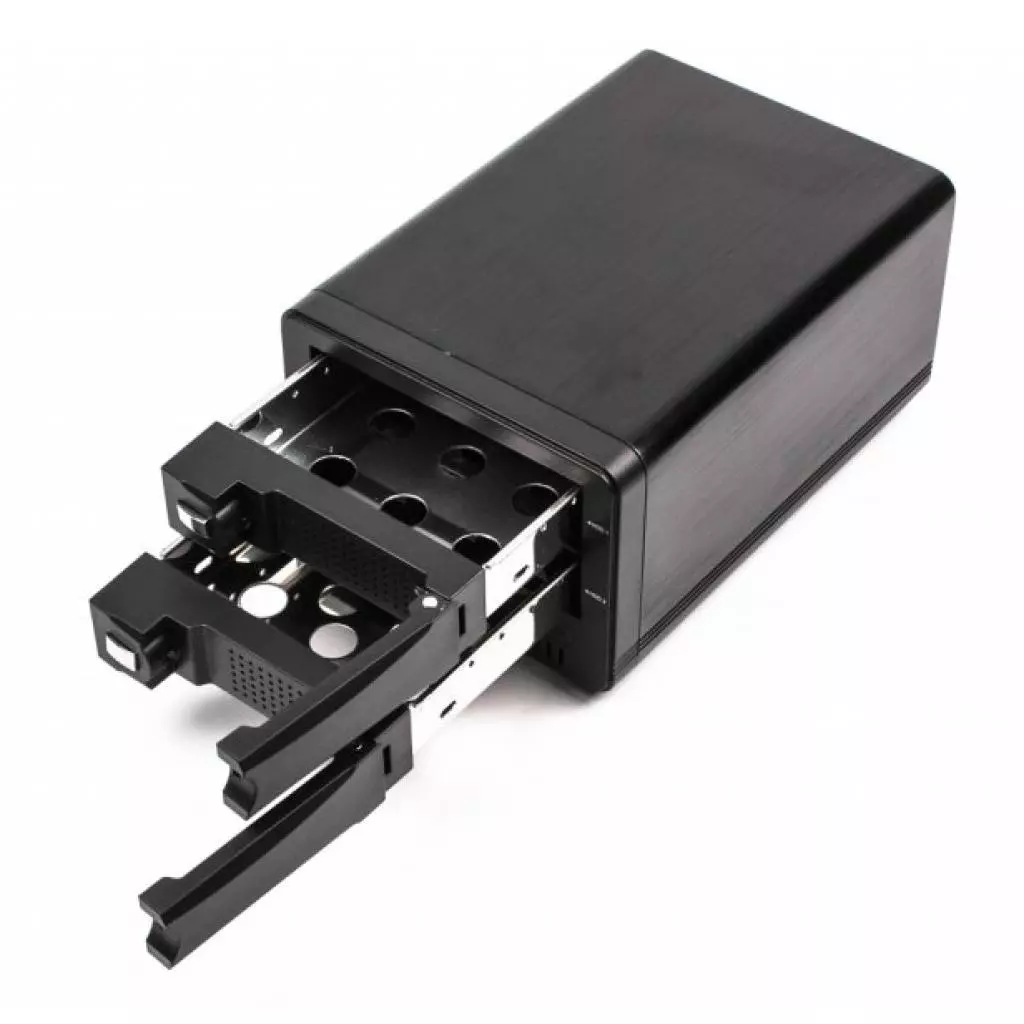 Карман внешний AgeStar 3U 2B 3A1 (Black) - 2