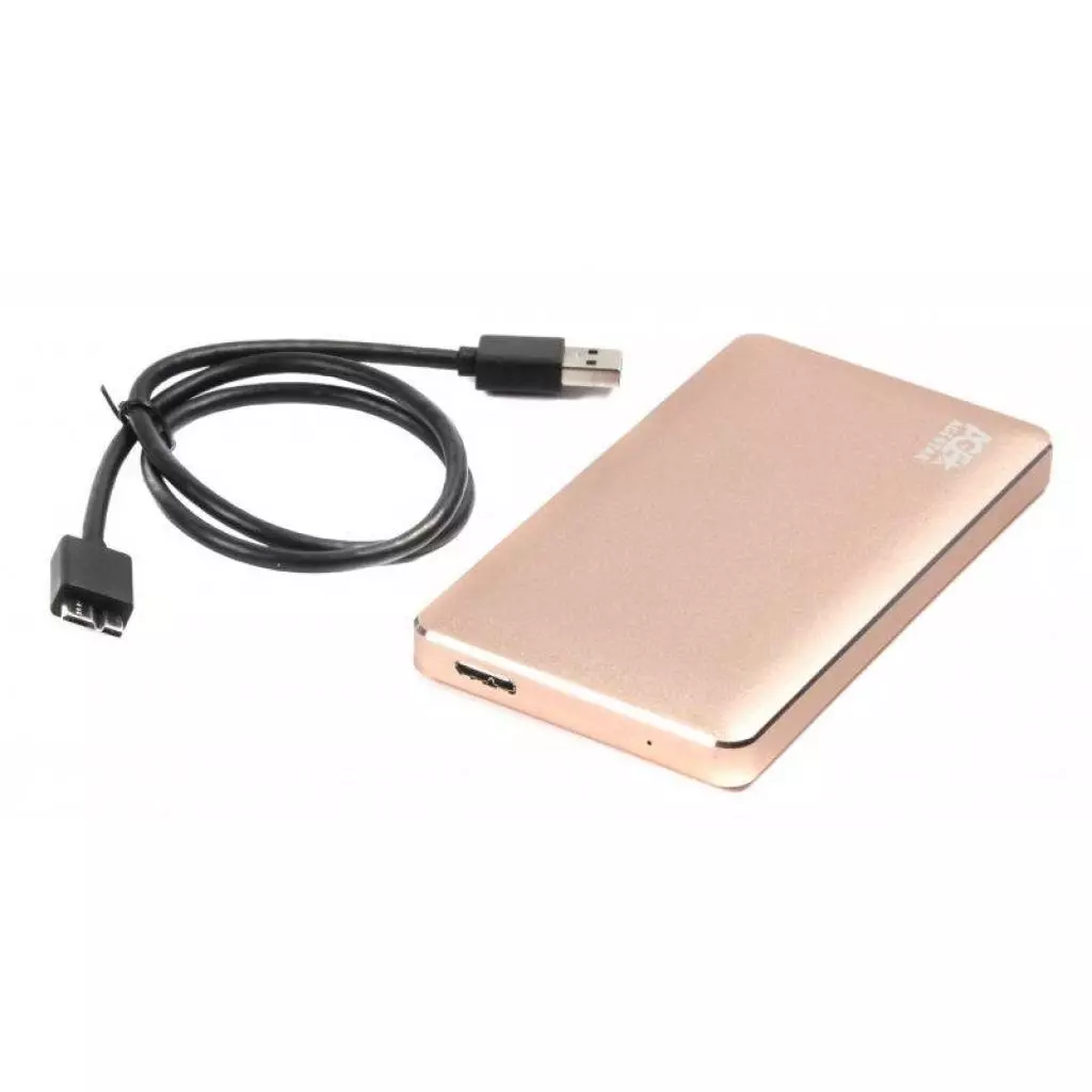 Карман внешний AgeStar 2.5", USB3.0, золотистый (3UB 2A16 (Gold)) - 1 Карман внешний AgeStar 2.5", USB3.0, золотистый (3UB 2A16 (Gold)) - 1