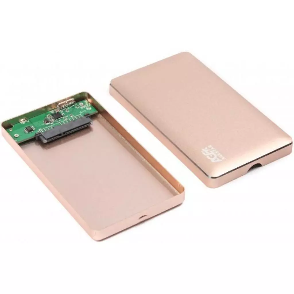 Карман внешний AgeStar 2.5", USB3.0, золотистый (3UB 2A16 (Gold)) - 2 Карман внешний AgeStar 2.5", USB3.0, золотистый (3UB 2A16 (Gold)) - 2