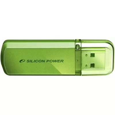 USB флеш накопитель Silicon Power 8Gb Helios 101 green (SP008GBUF2101V1N)