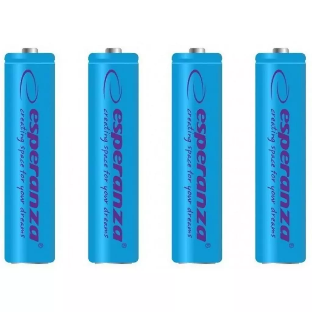 Аккумулятор Esperanza AA 2000mAh Ni-MH * 4 blue (EZA104B)