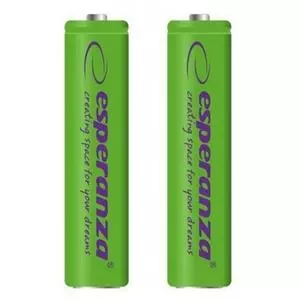 Аккумулятор Esperanza AAA 1000mAh Ni-MH * 2 green (EZA101G)