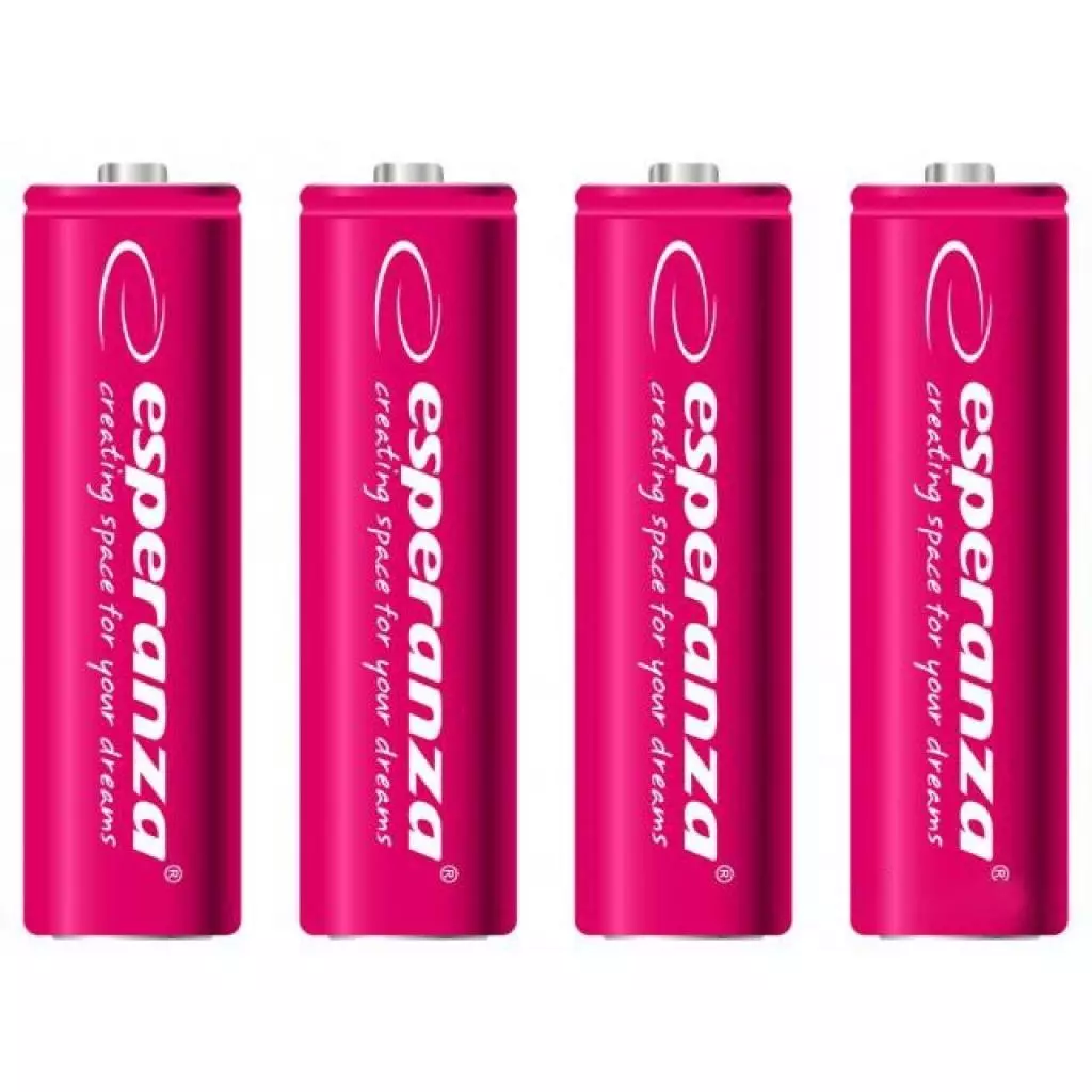 Аккумулятор Esperanza AAA 1000mAh Ni-MH * 4 red (EZA102R)