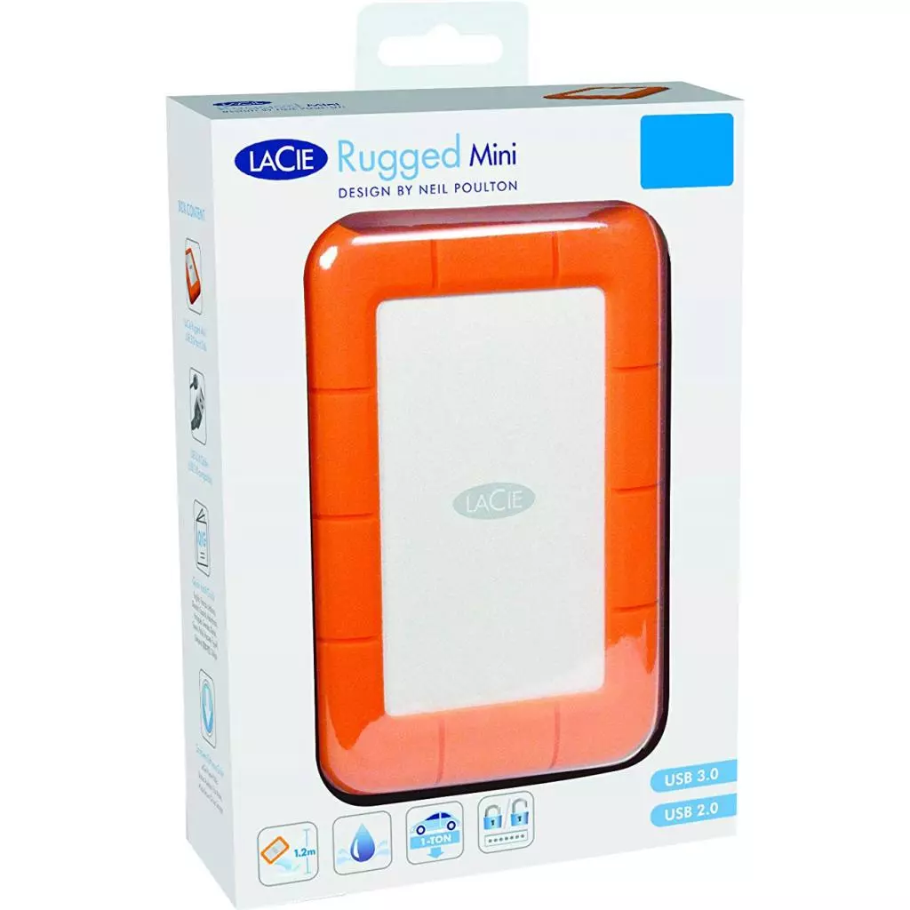 Внешний жесткий диск 2.5" 1TB LaCie (LAC301558) - 5 Внешний жесткий диск 2.5" 1TB LaCie (LAC301558) - 5