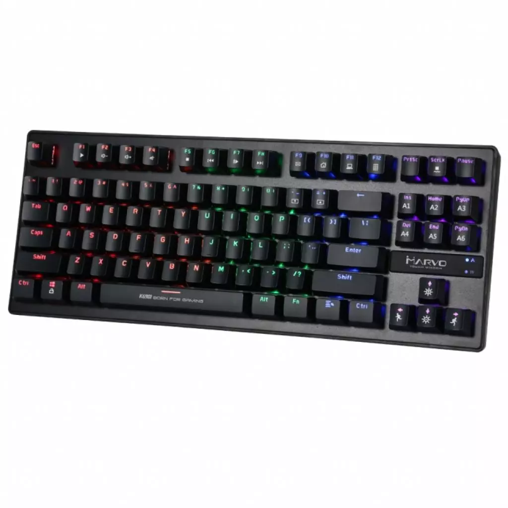 Клавиатура Marvo KG901 Multi-LED Mechanical Blue Switch (KG901) - 1 Клавиатура Marvo KG901 Multi-LED Mechanical Blue Switch (KG901) - 1
