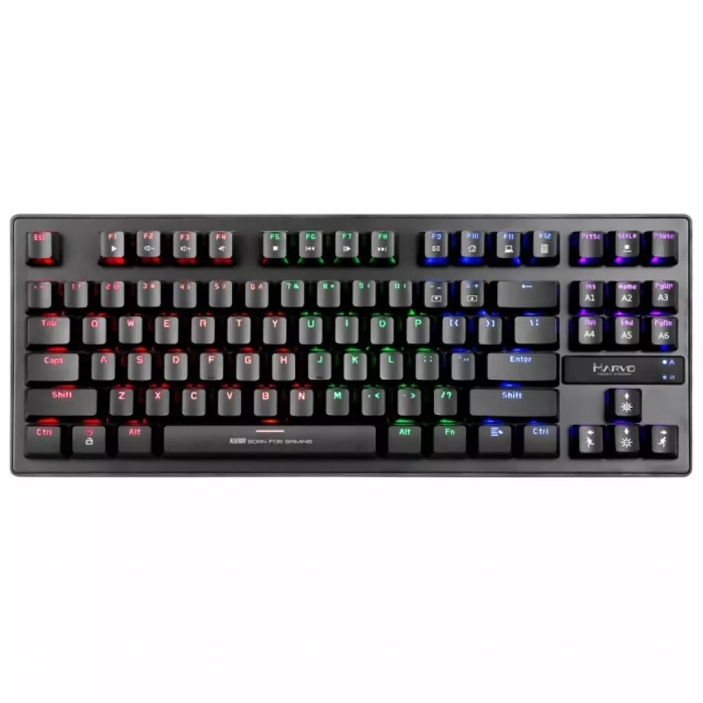 Клавиатура Marvo KG901 Multi-LED Mechanical Blue Switch (KG901)
