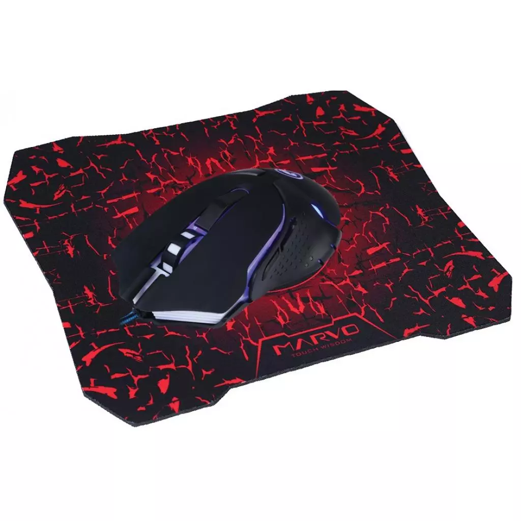 Мышка Marvo M309+G1 USB Black (M309+G1) - 5