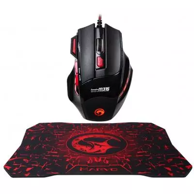 Мышка Marvo M315+G1 USB Black (M315+G1)