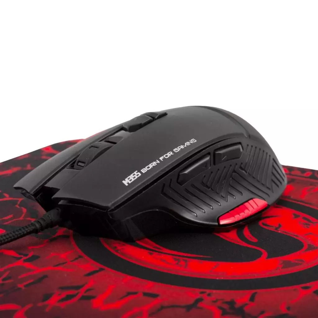 Мышка Marvo M355+G1 USB Black (M355+G1) - 4 Мышка Marvo M355+G1 USB Black (M355+G1) - 4