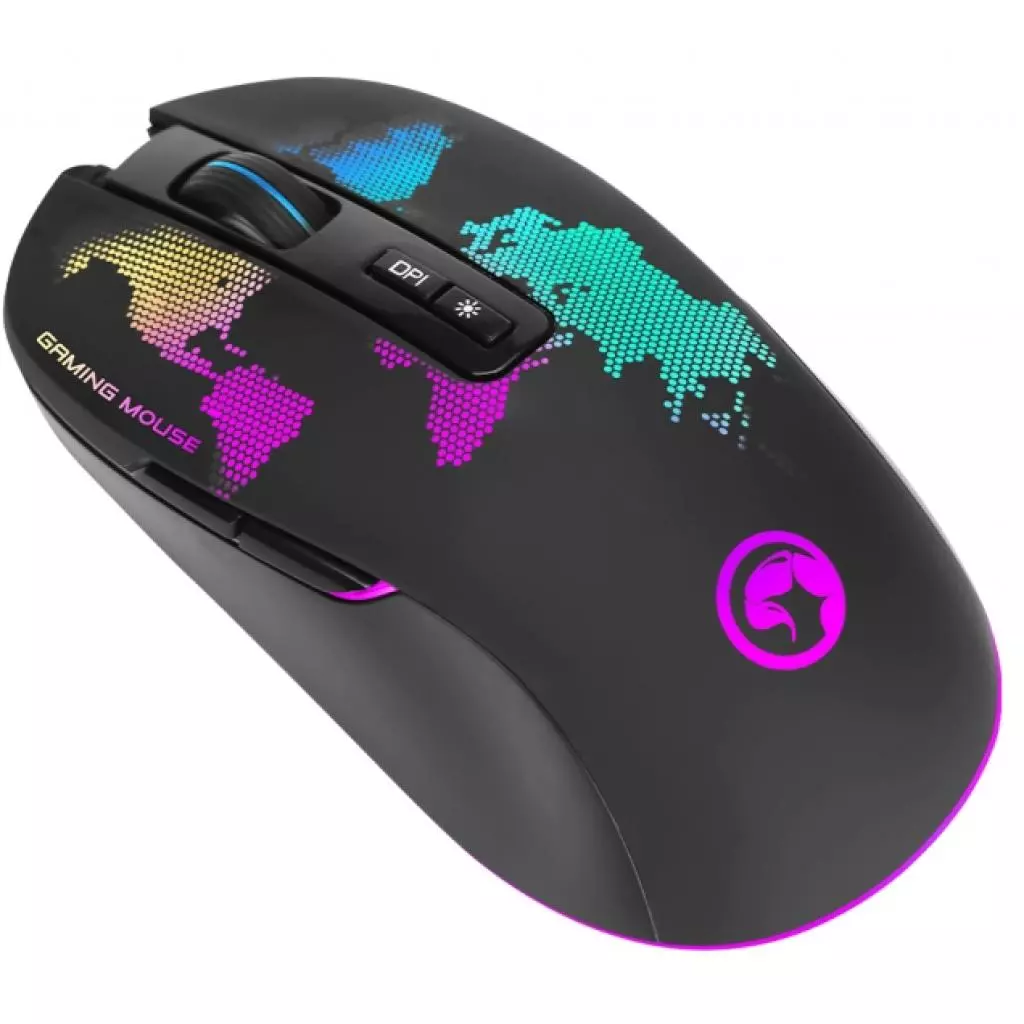 Мышка Marvo M422 RGB LED USB Black (M422) - 1 Мышка Marvo M422 RGB LED USB Black (M422) - 1