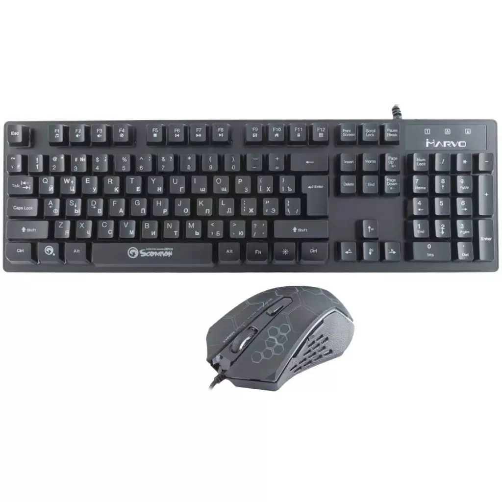 Комплект Marvo KM409 Combo 7colors-LED (KM409) - 2 Комплект Marvo KM409 Combo 7colors-LED (KM409) - 2