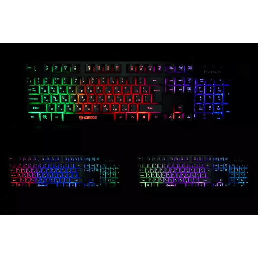 Комплект Marvo KM409 Combo 7colors-LED (KM409) - 8 Комплект Marvo KM409 Combo 7colors-LED (KM409) - 8