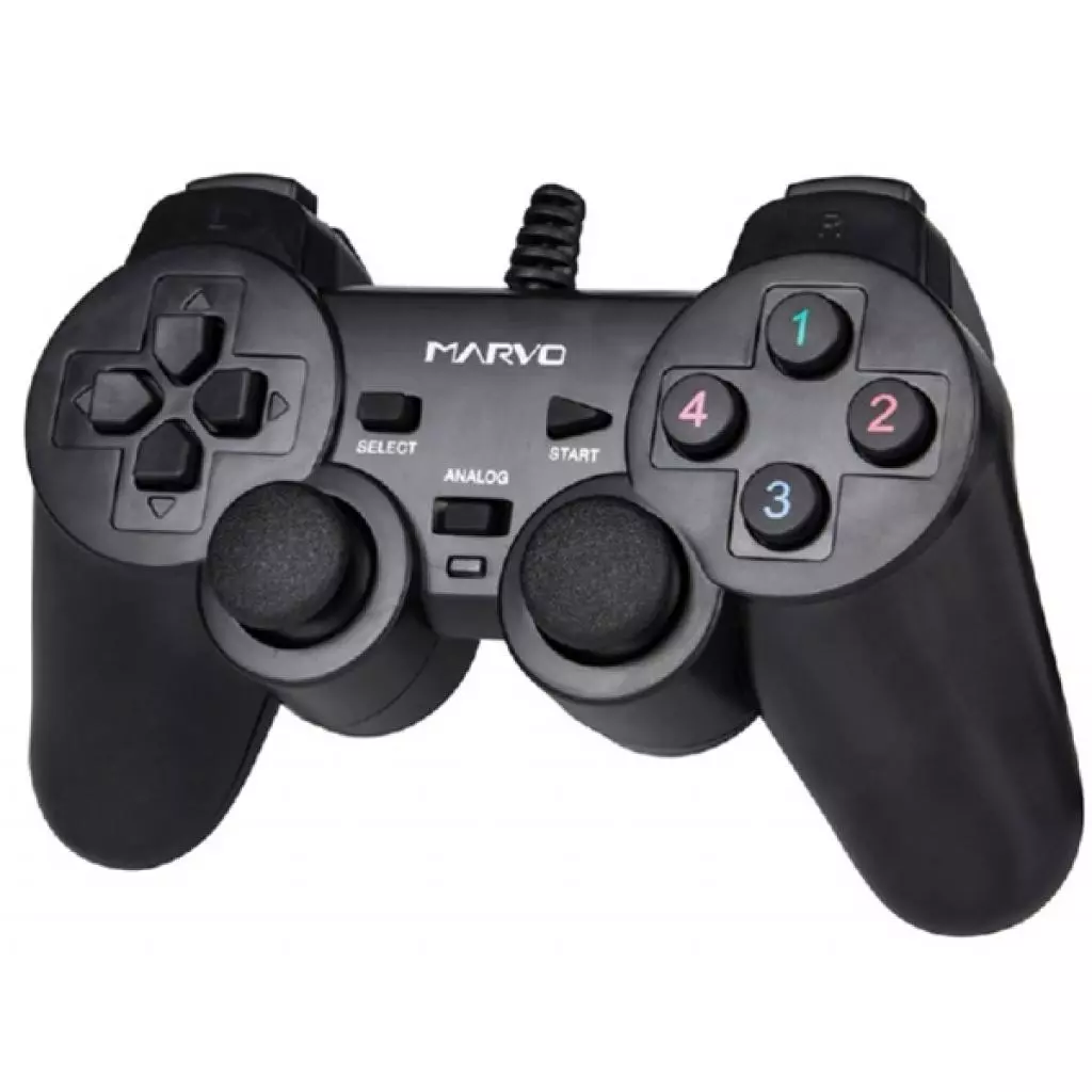 Геймпад Marvo GT-006 PC USB Black (GT-006) - 3 Геймпад Marvo GT-006 PC USB Black (GT-006) - 3
