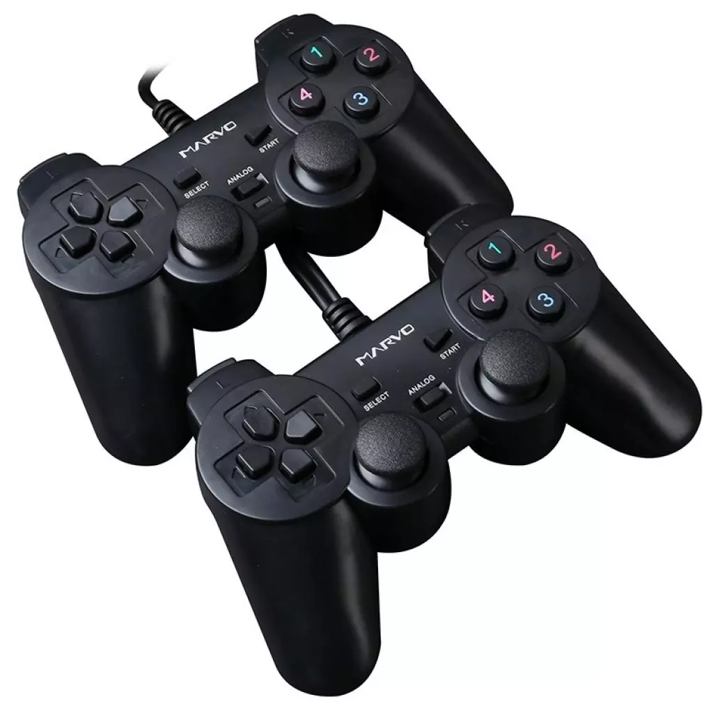 Геймпад Marvo GT-007 PC USB Black (GT-007) - 1