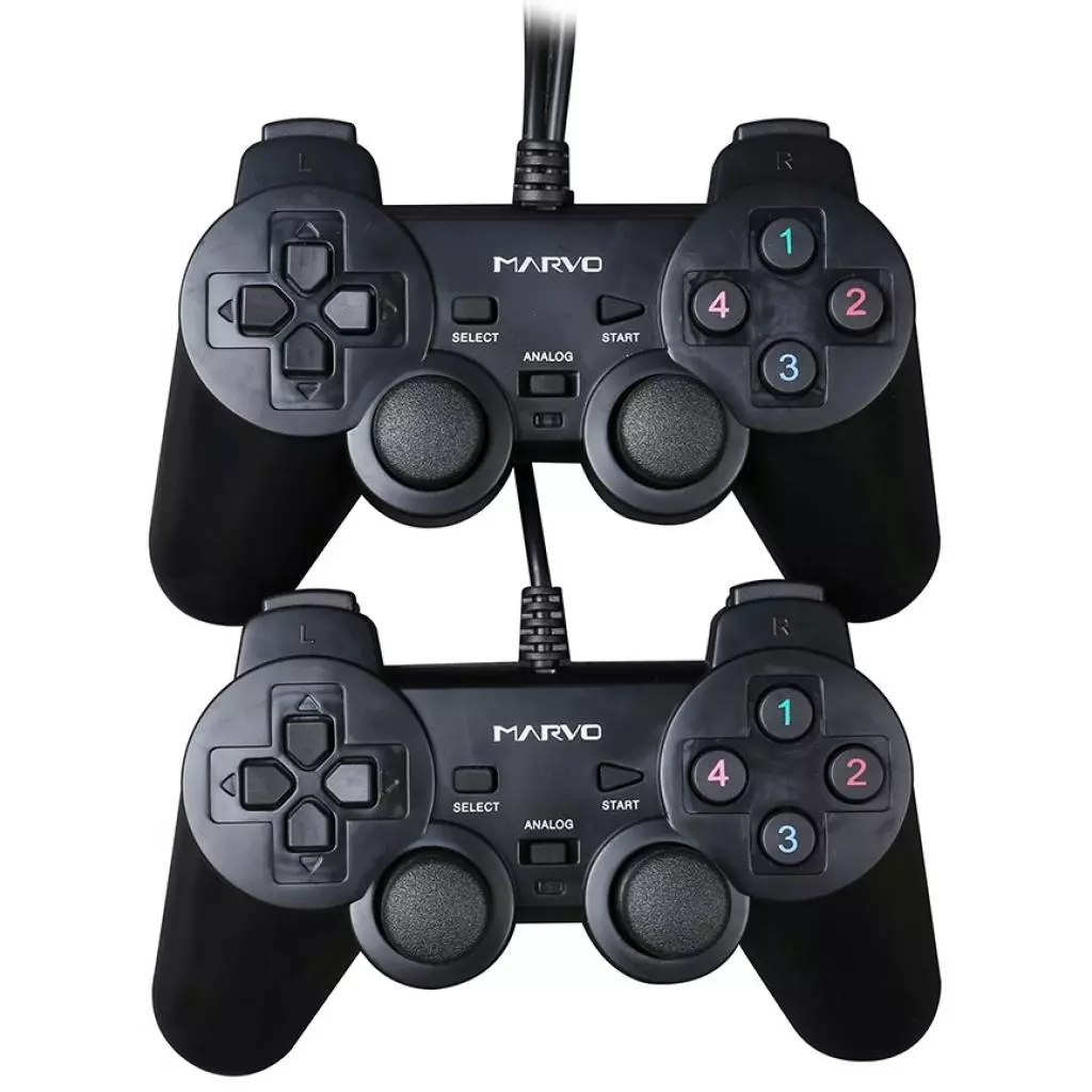 Геймпад Marvo GT-007 PC USB Black (GT-007) - 2