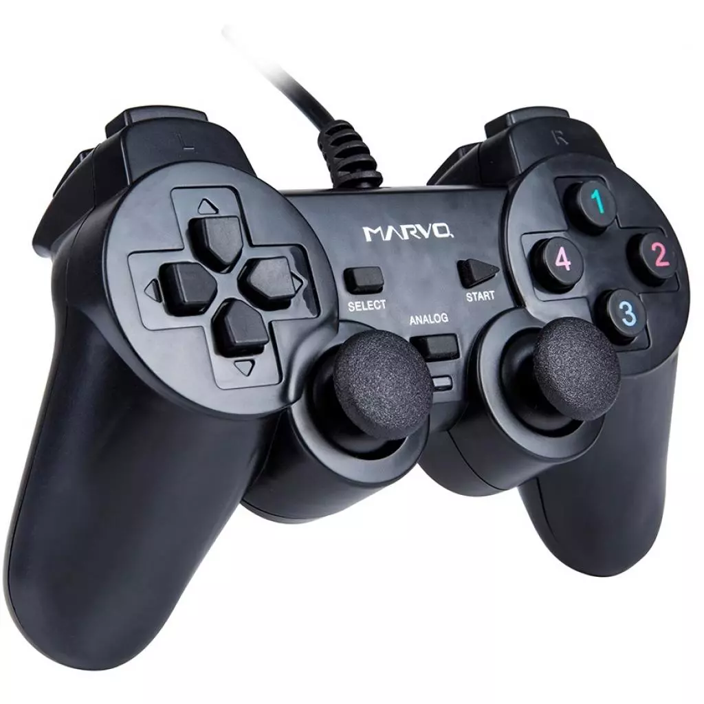 Геймпад Marvo GT-007 PC USB Black (GT-007) - 4