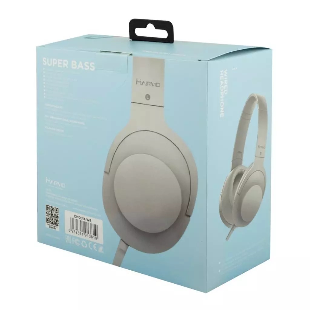 Наушники Marvo DM0014 White - 5 Наушники Marvo DM0014 White - 5