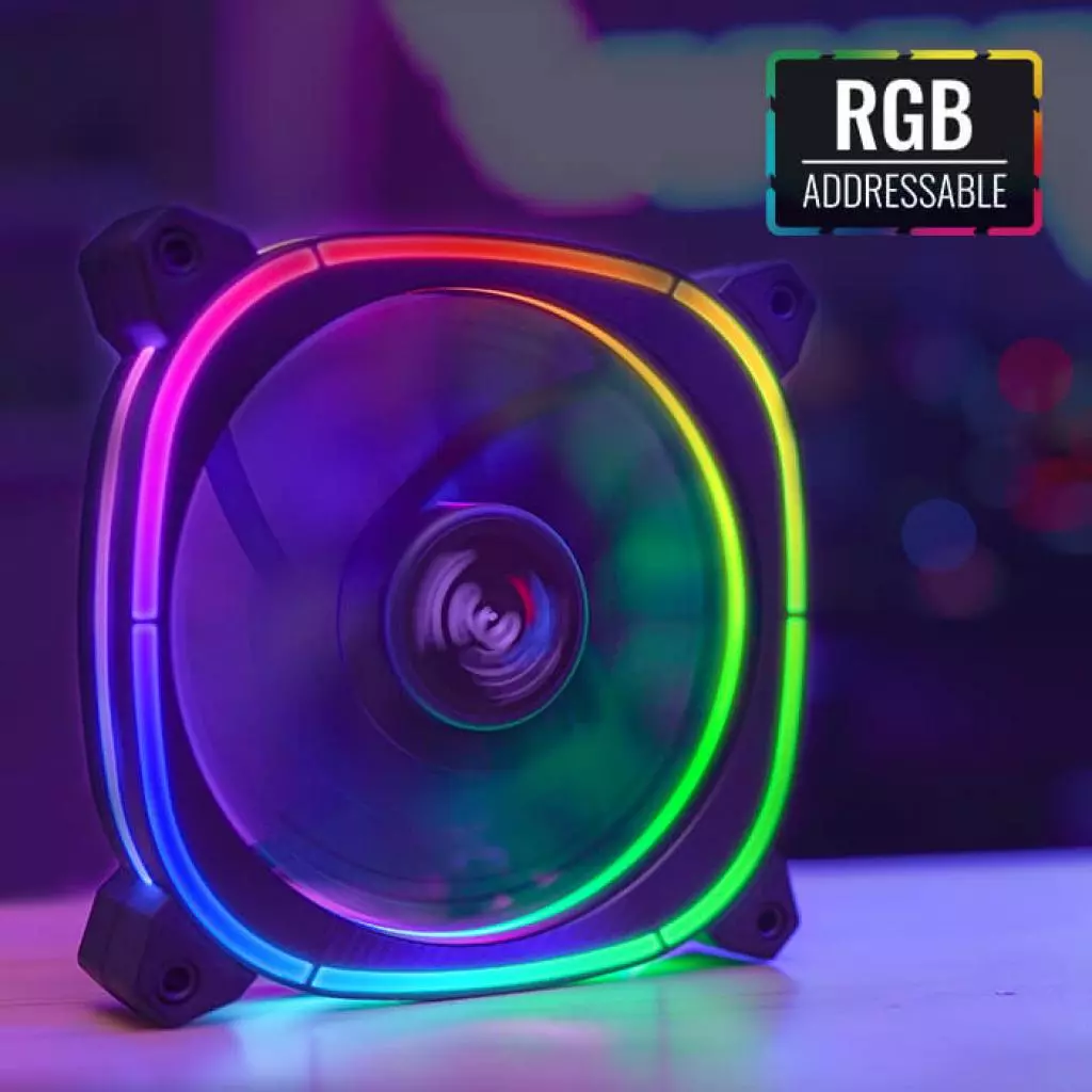Кулер для корпуса AeroCool Astro 12 ARGB 6-pin - 4 Кулер для корпуса AeroCool Astro 12 ARGB 6-pin - 4