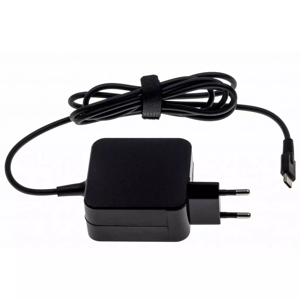 Блок питания к ноутбуку Grand-X Type-C 45W Asus, Apple, Dell, HP, MI, Lenovo, Xiaomi (45WTC) - 1 Блок питания к ноутбуку Grand-X Type-C 45W Asus, Apple, Dell, HP, MI, Lenovo, Xiaomi (45WTC) - 1
