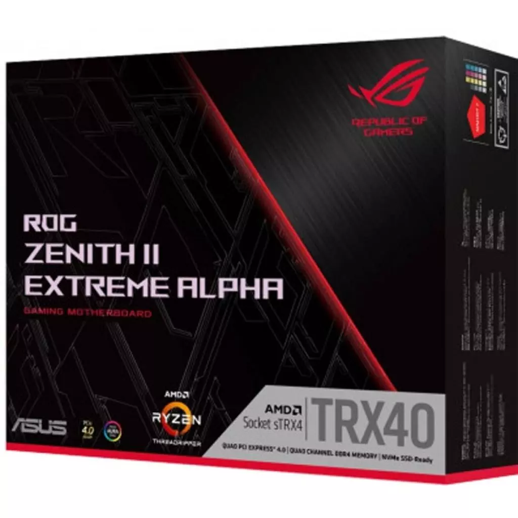 Материнская плата ASUS ROG ZENITH II EXTREME ALPHA - 9 Материнская плата ASUS ROG ZENITH II EXTREME ALPHA - 9