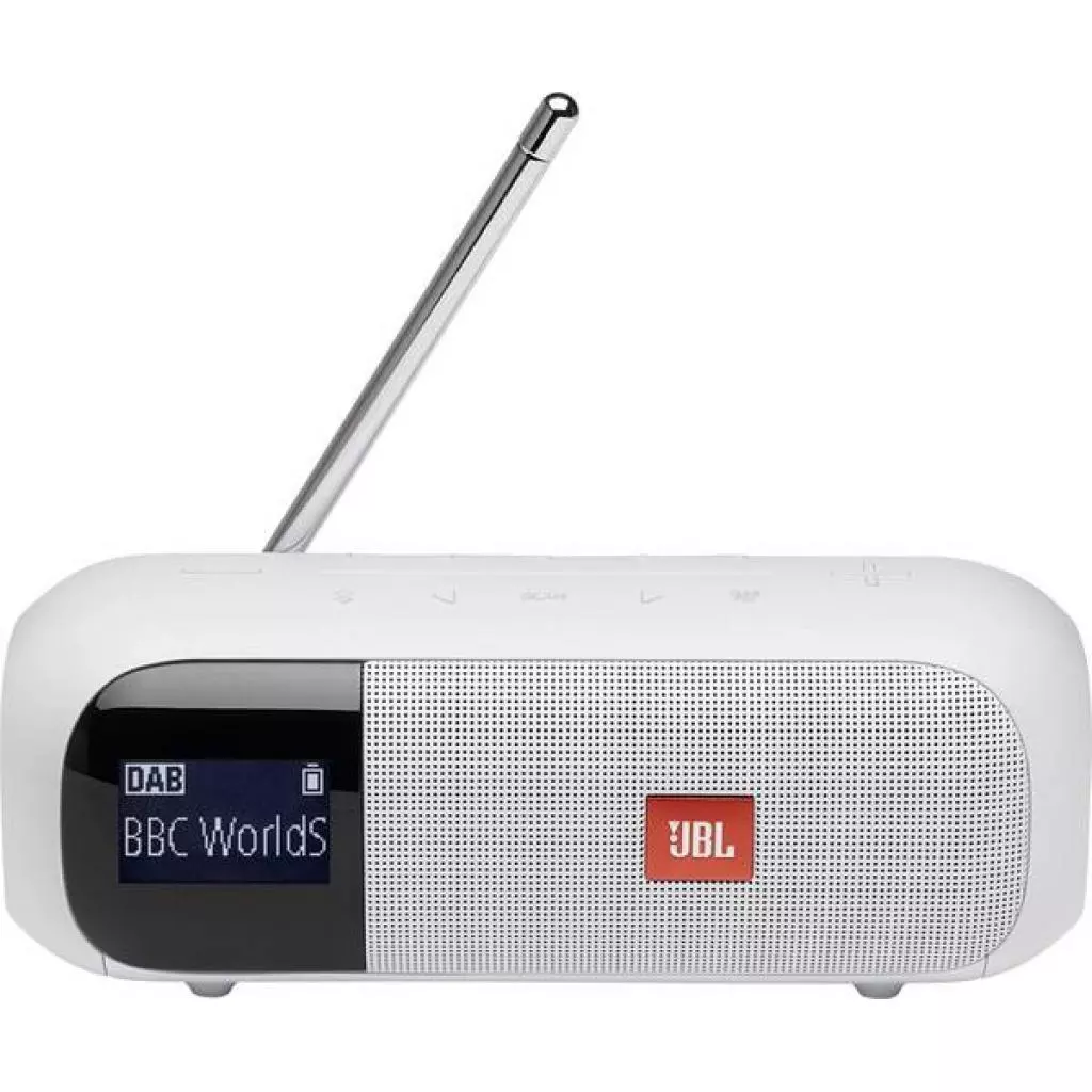 Акустическая система JBL Tuner 2 FM White (JBLTUNER2WHT) - 1 Акустическая система JBL Tuner 2 FM White (JBLTUNER2WHT) - 1