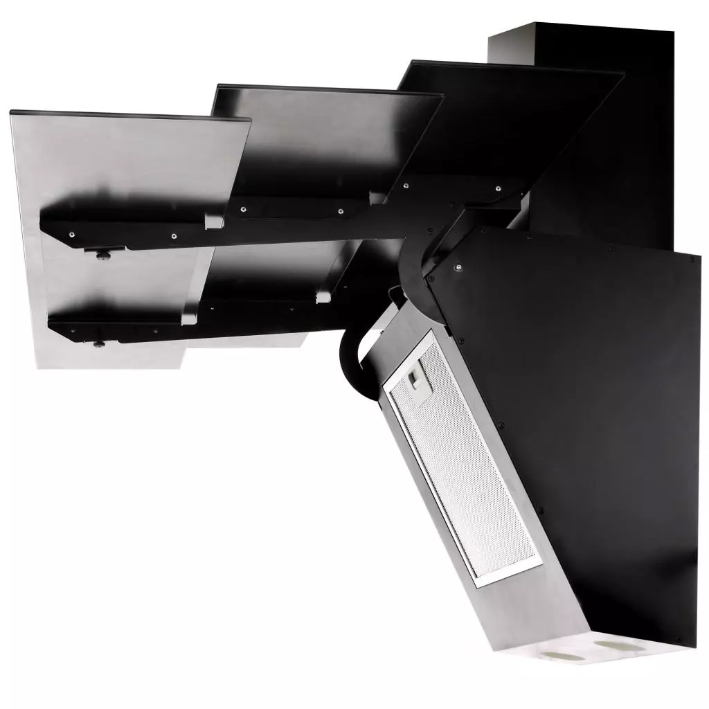 Вытяжка кухонная Eleyus Troy 1200 LED SMD 90 BL - 2