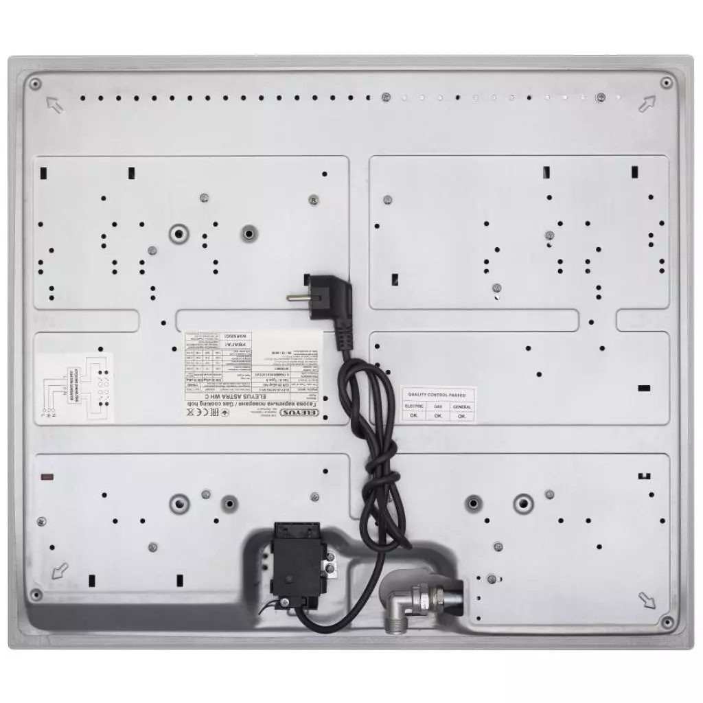 Варочная поверхность Eleyus ASTRA 60 WH CF - 9 Варочная поверхность Eleyus ASTRA 60 WH CF - 9